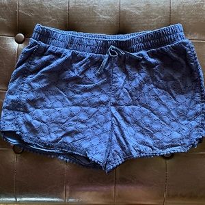Cherokee Girls Navy Blue Fancy Comfy Shorts